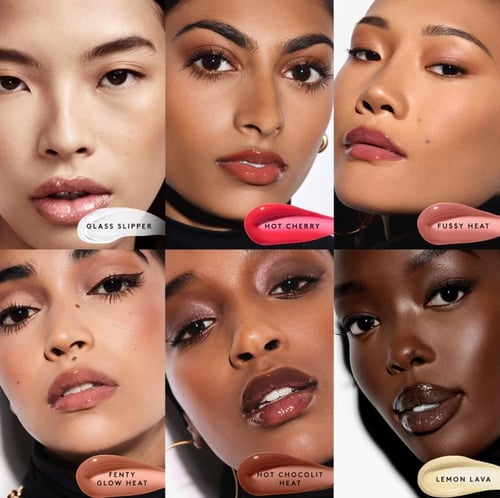 ملمع ومكبر الشفاه قلوس بومب هيت من فنتي بيوتي