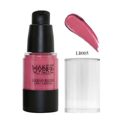 ميك اوفر22 احمر خدود سائل يدوم طويلا