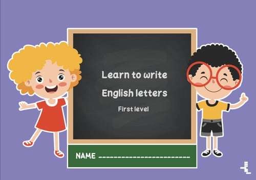 الحروف الإنجليزية ( المستوى الأول )