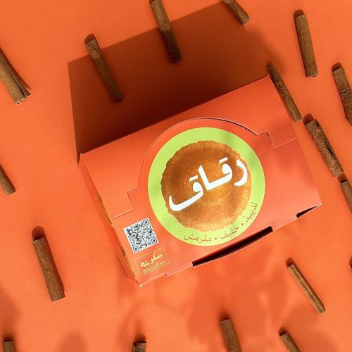 بسكويته خبز رقاق ميني بنكهة القرفة 24 حبة