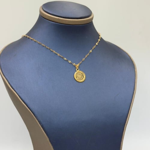 عقد جنيهات ذهب عيار 21