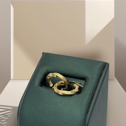 حلق ذهب عيار 18