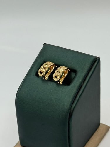 حلق ذهب عيار 18