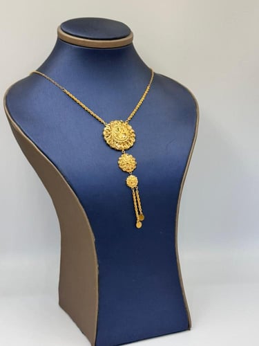 عقد كرسي جابر ذهب عيار 21