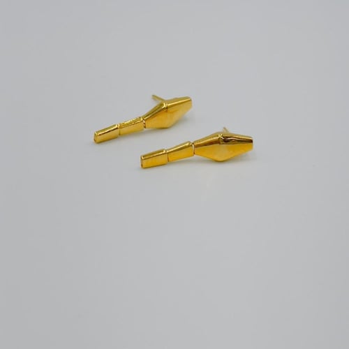 حلق تصميم عالمي ذهب عيار 21