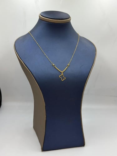 عقد ذهب عيار 21