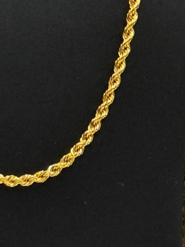 سلسلة مبروم ذهب عيار 18