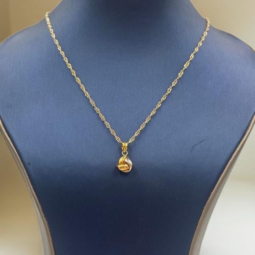 Necklaces 18K - سلسال وتعليقة عيار 18