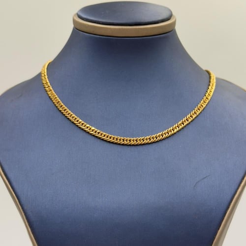سلسال جنزير ذهب عيار 18