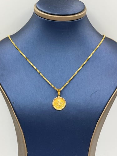 Necklaces 18K - سلسال وتعليقة عيار 18