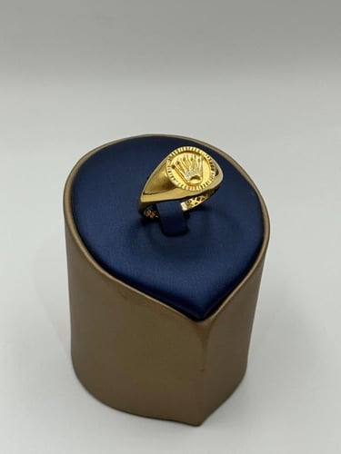 خاتم تصميم عالمي ذهب عيار 18