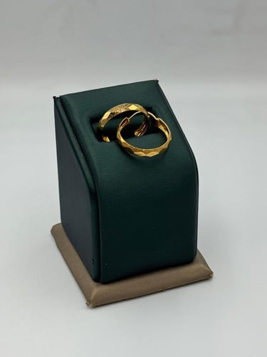 حلق ذهب عيار 21