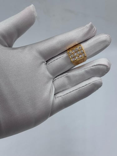 خاتم ذهب عيار 21