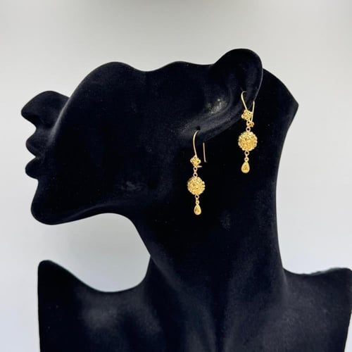 حلق كرسي جابر ذهب عيار 21