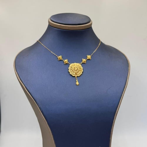 عقد كرسي جابر ذهب عيار 21