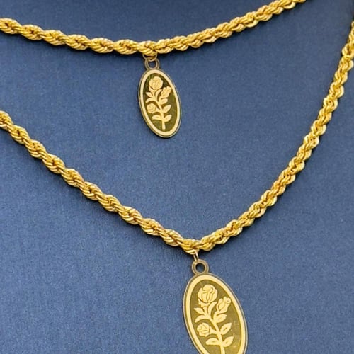 عقد سبائك ذهب عيار 21