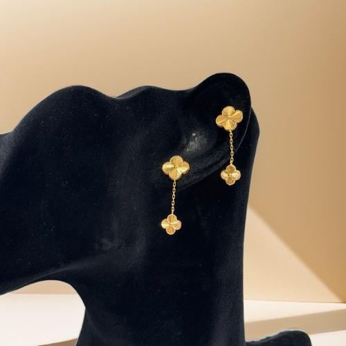 حلق تصميم عالمي ذهب عيار 21