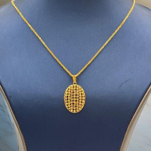 Necklaces 21K - سلسال وتعليقة عيار 21