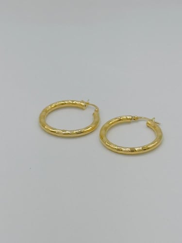 حلق ذهب عيار 18