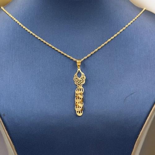 Necklaces 18K - سلسال وتعليقة عيار 18