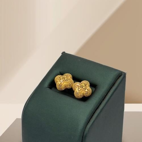 حلق ذهب عيار 21