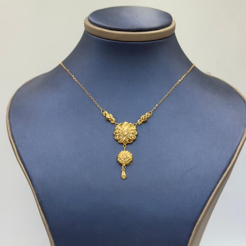 عقد كرسي جابر ذهب عيار 21