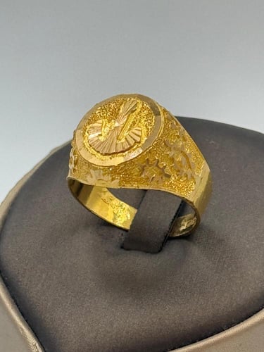 خاتم ذهب عيار 21