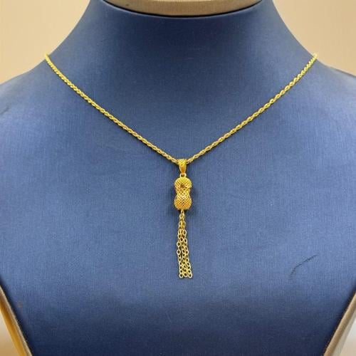 عقد ذهب عيار 21
