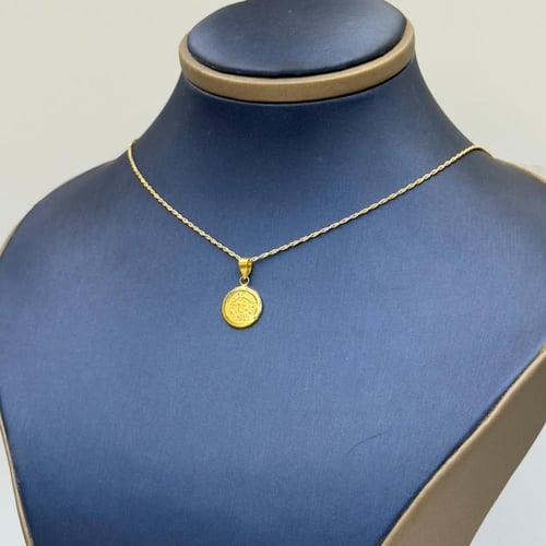 sعقد جنيهات ذهب عيار 18