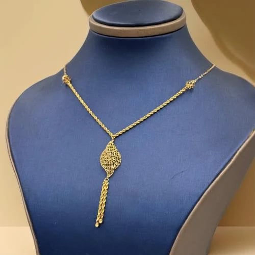 عقد ذهب فاخر عيار 21