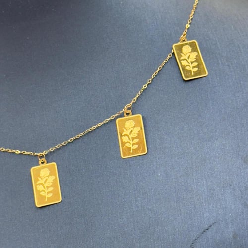 عقد سبائك ذهب عيار 21