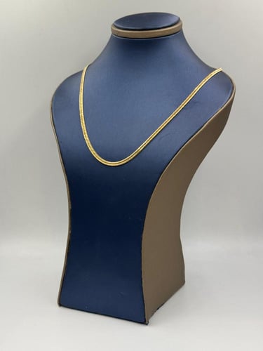 Necklace for men Gold 18K - سلسال ذهب عيار 18