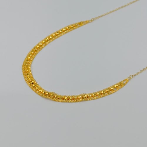 عقد ياسمينة ذهب عيار 213