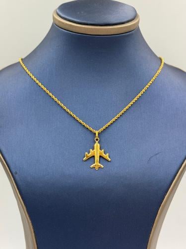 Necklaces 18K - سلسال وتعليقة عيار 18
