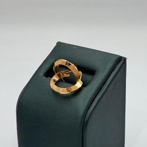 حلق ذهب عيار 21