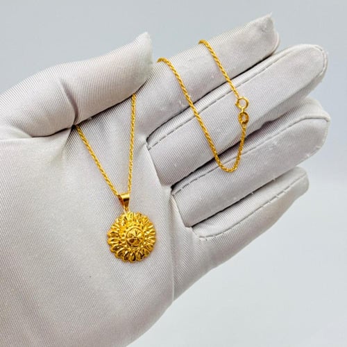 عقد كرسي جابر ذهب عيار 21