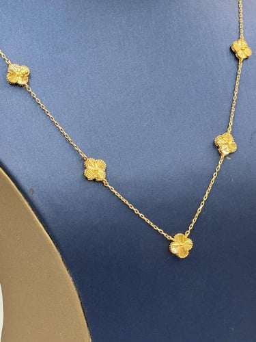 SET VCA 18K - عقد واسوارة فانكليف عيار 18
