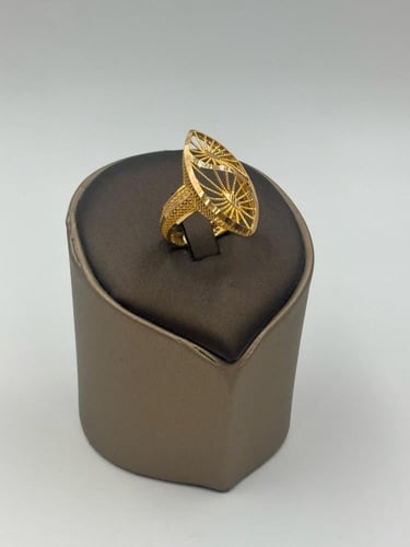 خاتم ذهب عيار 21