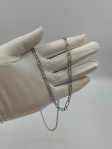 Chain white gold 18K - سلسال ذهب ابيض عيار 18