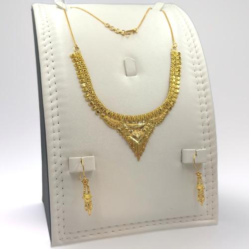 طقم ذهب عيار 22