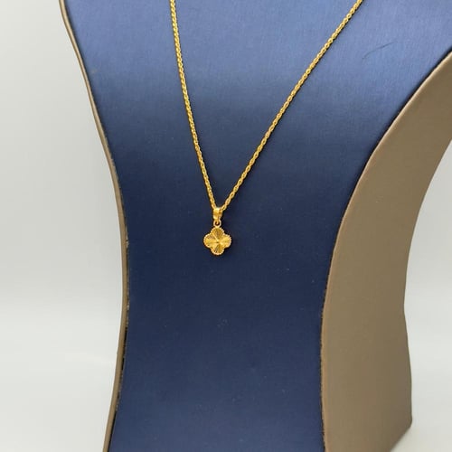 عقد تصميم عالمي ذهب عيار 21