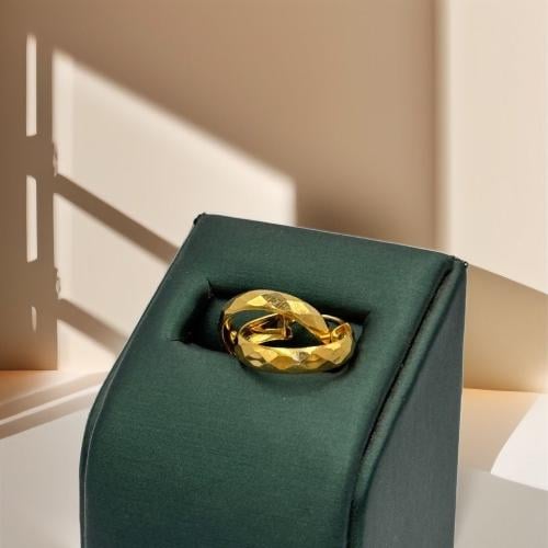 حلق ذهب عيار 21