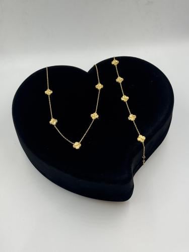 SET VCA 18K - عقد واسوارة فانكليف عيار 18