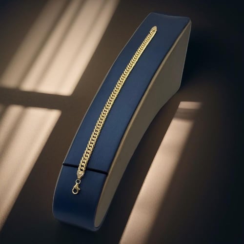 اسوارة جنزير ذهب عيار 18