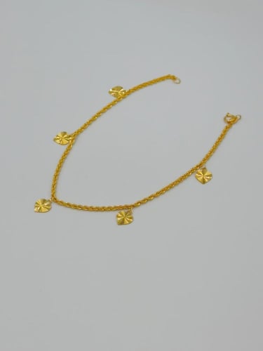 اسوارة قلب ذهب عيار 21