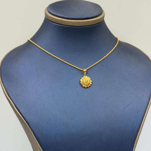 عقد كرسي جابر ذهب عيار 21