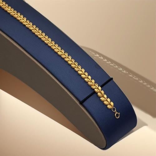 اسوارة غصن الزيتون ذهب عيار 21