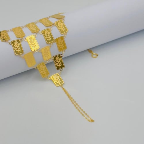 كف سبايك ذهب عيار 21