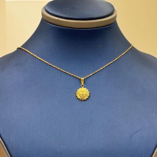 sعقد كرسي جابر ذهب عيار 18