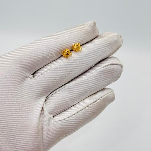 حلق ذهب عيار 21